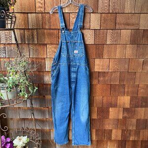 Vtg Round House Overalls, Medium Wash, 35x29, Great condition!